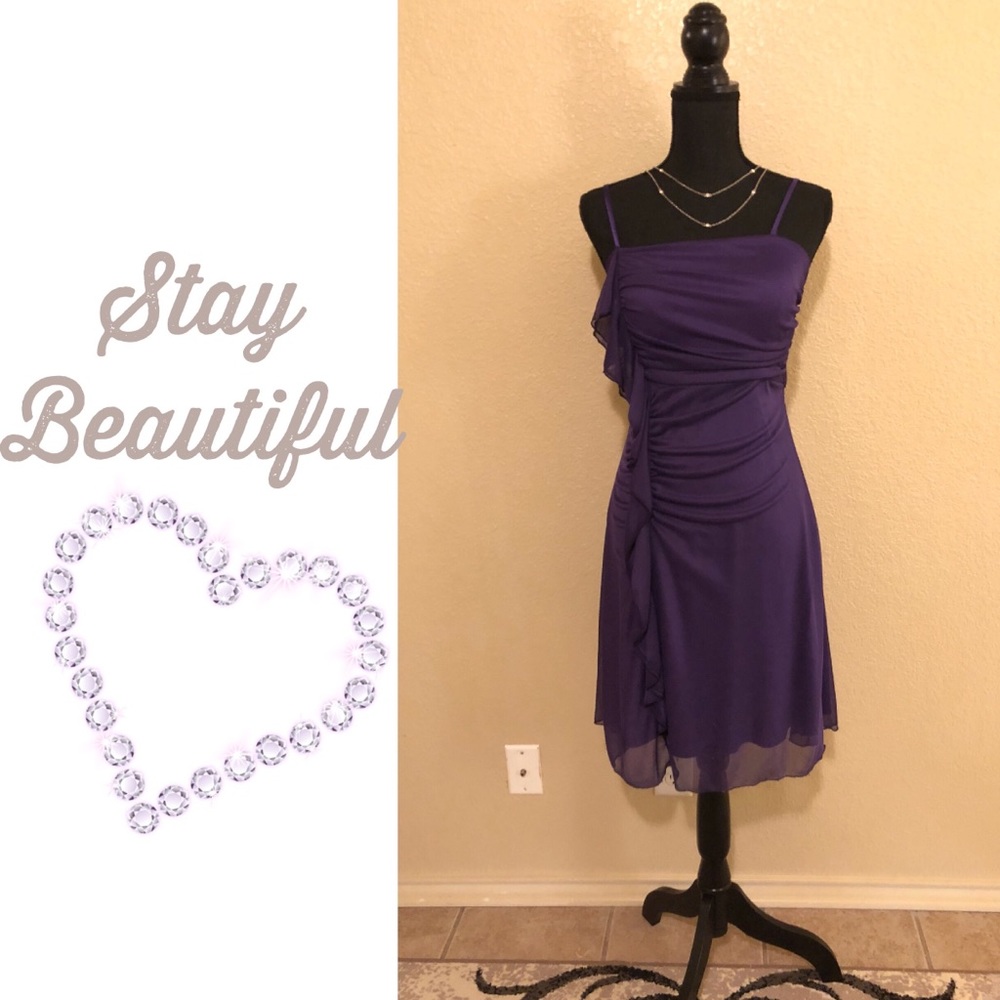 NWT Ruched Cocktail Dress